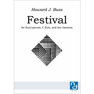 Festival fuer Quartett (Klarinette) von Howard J. Buss-1-9790502882808-NDV 354X