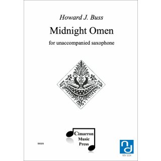 Midnight Omen fuer Alt Saxophon Solo von Howard J. Buss-1-9790502882945-NDV 325X