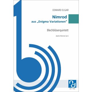 Nimrod fuer Blechbläserquintett von Edward Elgar-1-9790502880637-NDV 1798C
